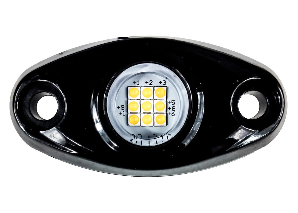 9 LED ROCK LIGHTS